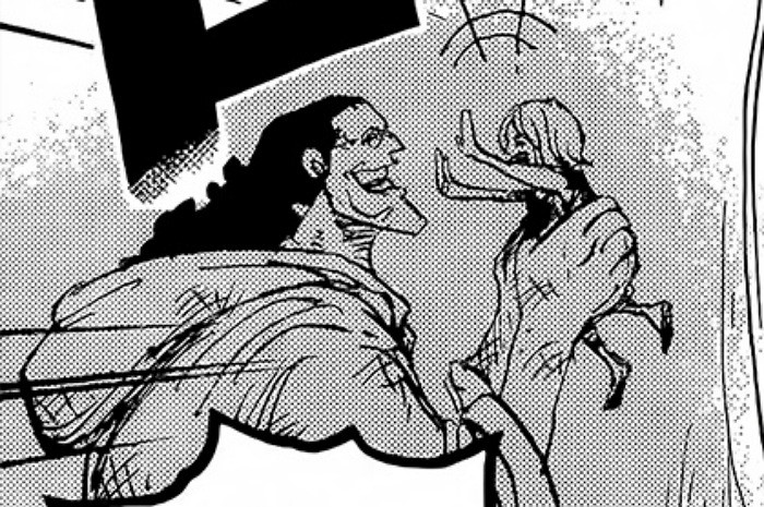 <p>Ket Foto: Foto dari art manga One Piece, Kuma dengan Bonney (Foto/Twitter/LastShandorian)</p>
