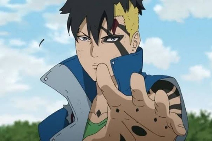 <p>Ket Foto: Foto dari art manga Boruto, Kekuatan dari Kawaki yang coba halangi jelmaan Biju di Konoha (Foto/Twitter/VP_08757)</p>
