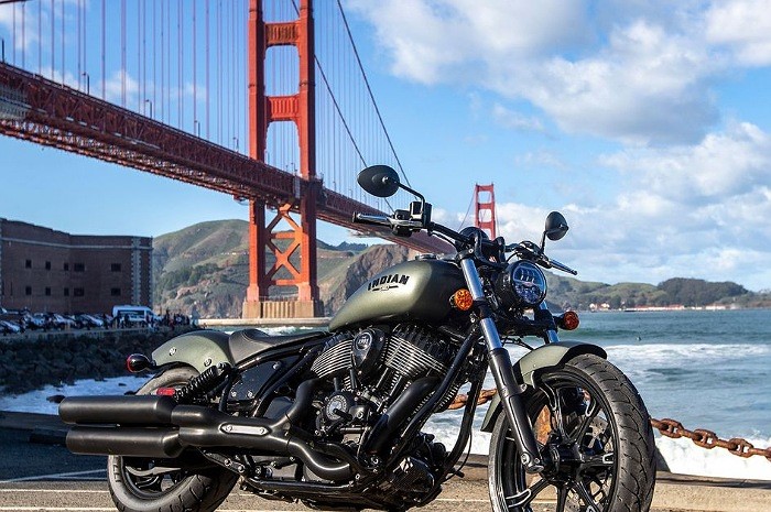 <p>Ket Foto: Foto dari motor kencang dan keren, Indian Chief Dark Horse (Foto/Twitter/More_MotorcycleMag)</p>