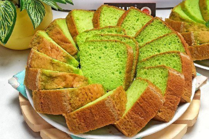 <p>Ket Foto: Resep Bolu Pandan Kukus Ekonomis (Foto/Pinterest @resepmamiku)</p>