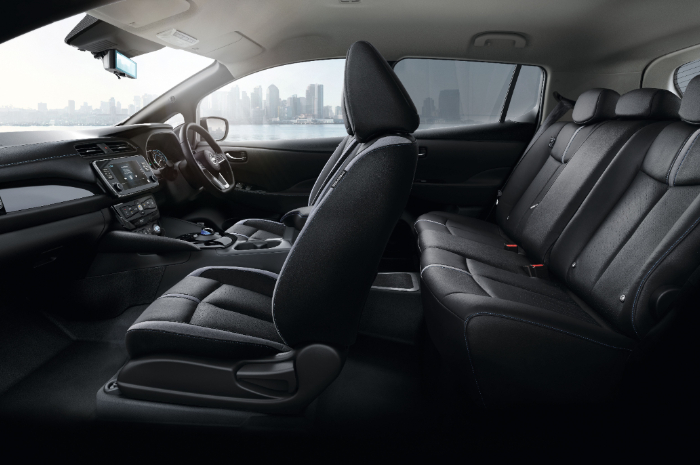 <p>Ket Foto: Desain interior pada Nissan Leaf yang memberikan kesan mewah (Foto/Website Resmi Nissan Indonesia)</p>
