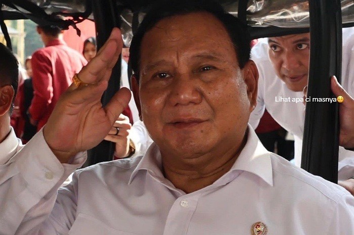 <p>Ket Foto: Foto capres, Bapak Prabowo Subianto (Foto/Twitter/UMMCampus)</p>
