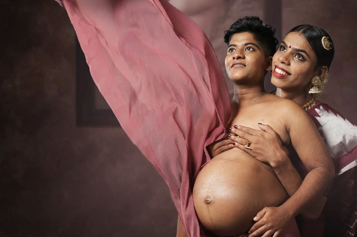 <p>Ket Foto: Pasangan transgender di India yang heboh karna hamil (Foto/Instagram @Paval19)</p>
