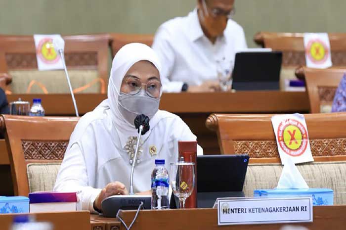 <p>Foto: Kemnaker Ida Fauzia.</p>
