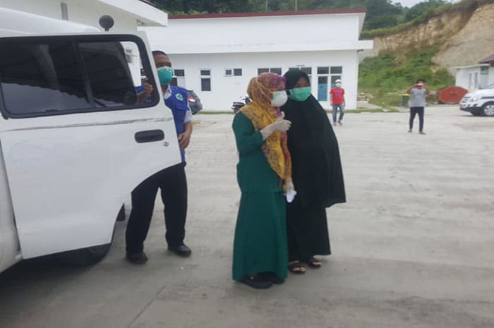 <p>Pasien terpapar virus corona asal Majene telah sembuh. (Foto: Humas Pemda Majene).</p>
