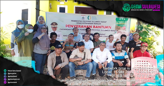 <p>Ket Foto: Pemprov Sulbar salurkan bantuan beras 1,2 ton bagi korban banjir (Foto/Facebook Pemprov Sulawesi Barat)</p>
