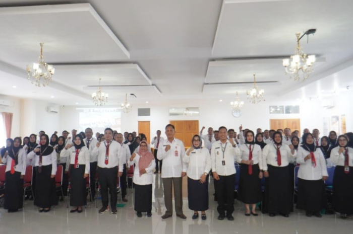 <p>Keterangan Foto : Pelatihan kepemimpinan dan administrasi yang diadakan BPSDM Sulawesi Tengah, (Foto/Humas Pemprov Sulteng)</p>
