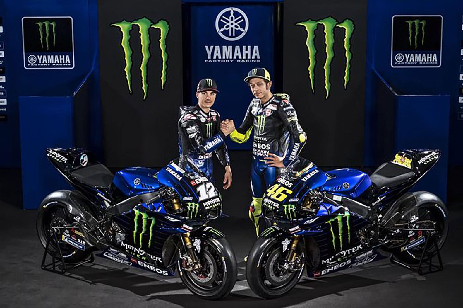 <p>Peluncuran Motor Yamaha YZR M1 MotoGP 2020. (GridOto)</p>
