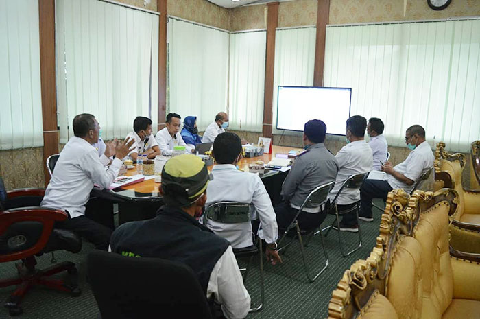 <p>Pemkot Palu rapat koordinasi persiapan inovasi daerah new normal (Foto: Humas Pemkot Palu)</p>
