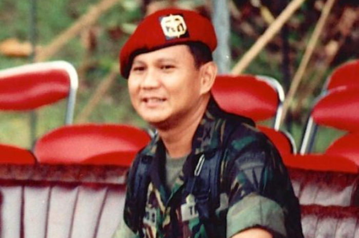 <p>Ket Foto: Prabowo Subianto Pernah Bergabung di Akademi Militer Magelang (Foto/Pinterest @prabowomuda)</p>
