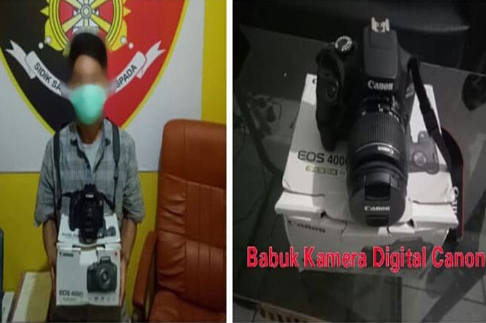 <p>Polisi Tangkap Satu Warga Toili Sulteng Pelaku Penggelapan Kamera (Foto: Ist)</p>

