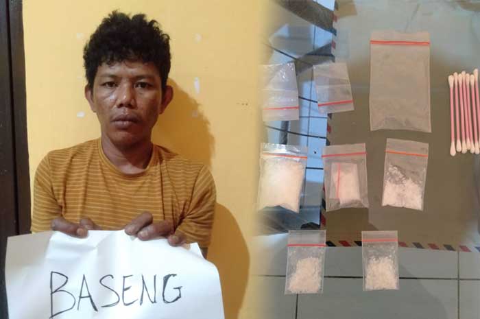 <p>Foto: Pengedar Sabu Dari Kota Palu Ditangkap di Tolitoli. Minggu 28 Maret 2021.</p>
