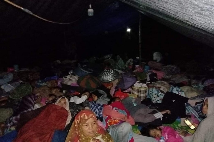 <p>Foto: Pengungsi Korban Gempa Majene dan Mamuju, Sulbar.</p>
