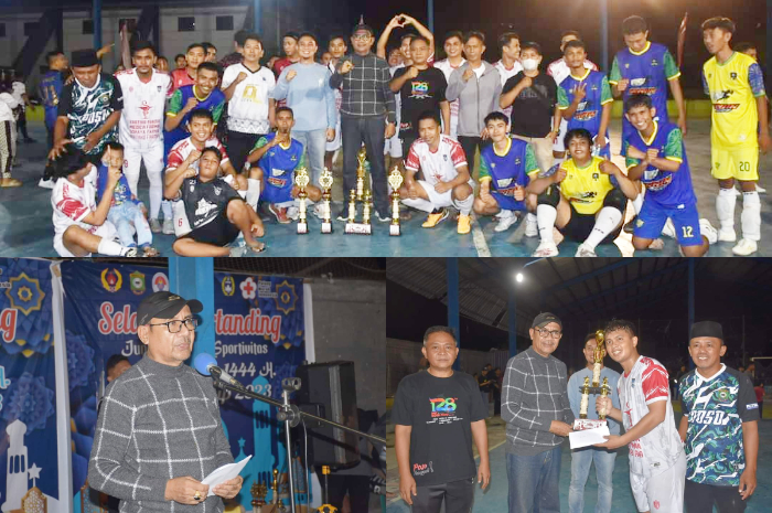 <p>Ket Foto: Penutupan Liga Ramadhan oleh Sekretaris Daerah Poso (Foto/Facebook/Kominfosandi Poso)</p>
