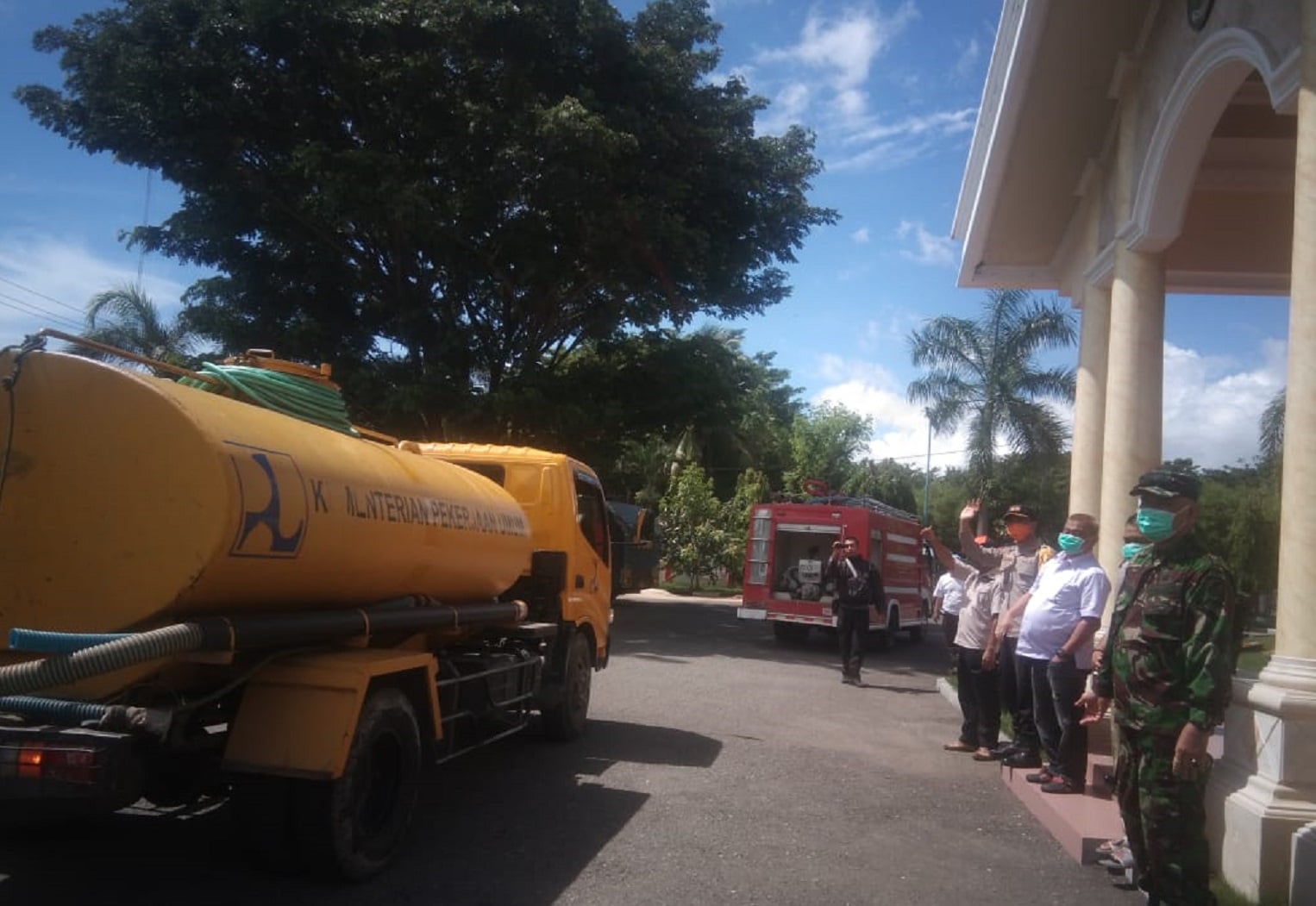 <p>Penyemprotan Disinfektan Parigi Moutong</p>
