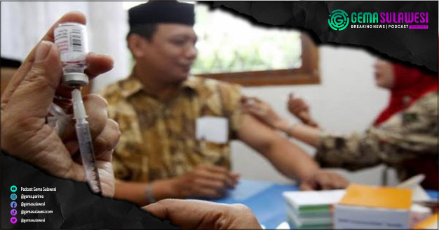<p>Ket Foto: Salah Satu Jemaah Haji Lakukan Vaksinasi Meningitis (Foto/Ilustrasi Gambar)</p>