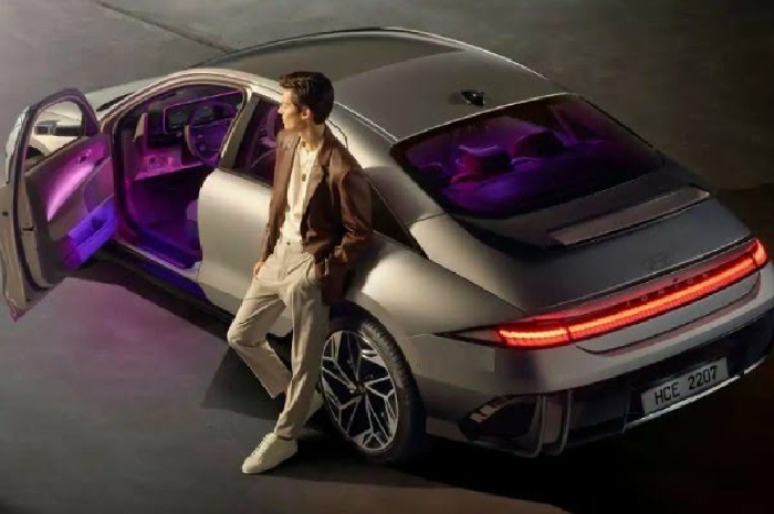 <p>Hyundai Ioniq 6 makin futuristik makin mahal (Foto/Hyundai) </p>