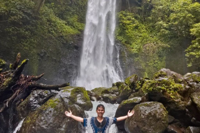 <p>Ket foto: Indahnya panorama wisata Air Terjun Way Tayas yang ada di Lampung (Foto/Instagram/ep_saifuddin)</p>