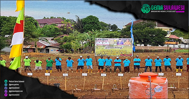 <p>Ket Foto: Gerakan Tanam Cabai Untuk Atasi Inflasi (Foto/Facebook Mohamad Hamdin)</p>
