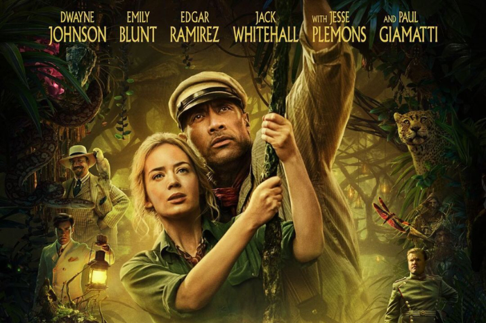 <p>Foto poster film Jungle Cruise yang menggetarkan di hutan Amazon (foto/instagram/@disneysjunglecruise)</p>
