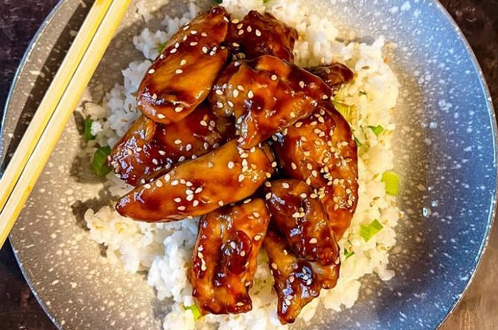 <p>Ket foto: resep masakan ayam teriyaki (foto/Instagram/@workingmumskitchen) </p>