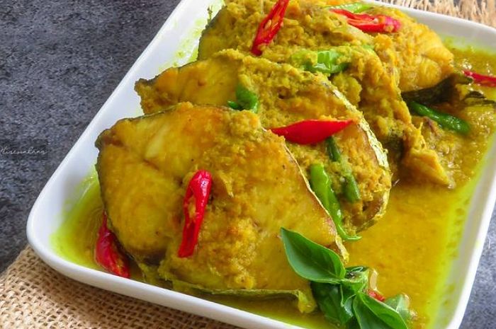 <p>Ket foto: resep masakan ikan bumbu kuning (foto/Instagram/qiutin.kitchen)</p>
