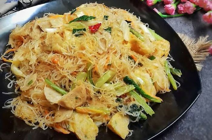 <p>Ket foto: resep membuat bihun goreng (foto/instagram/@dbas.foodstory)</p>
