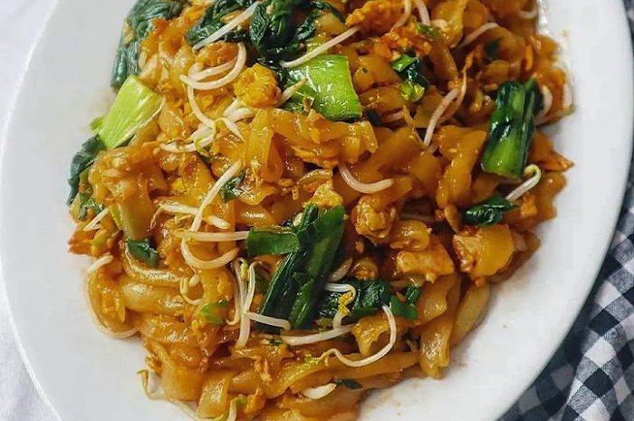 <p>Ket foto: resep membuat kwetiau goreng (foto/instagram/@dapurchina) </p>
