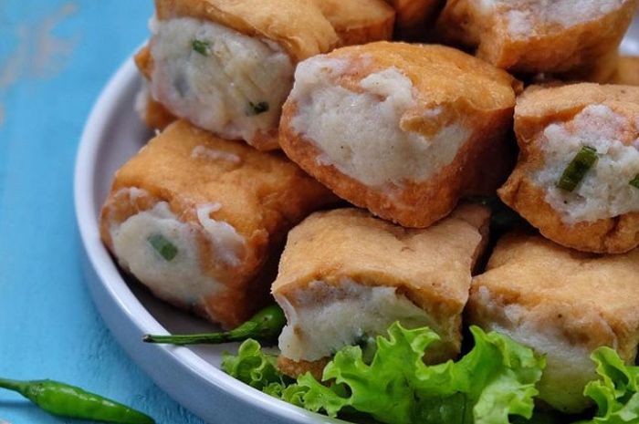 <p>Ket foto: resep membuat tahu bakso ayam (foto/instagram/@resepmasakangurih) </p>
