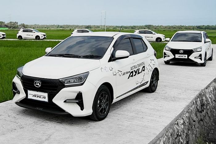<p>Ket foto: Daihatsu Ayla 2023 mobil dibawah 200 juta (foto/instagram/@daihatsuind)</p>
