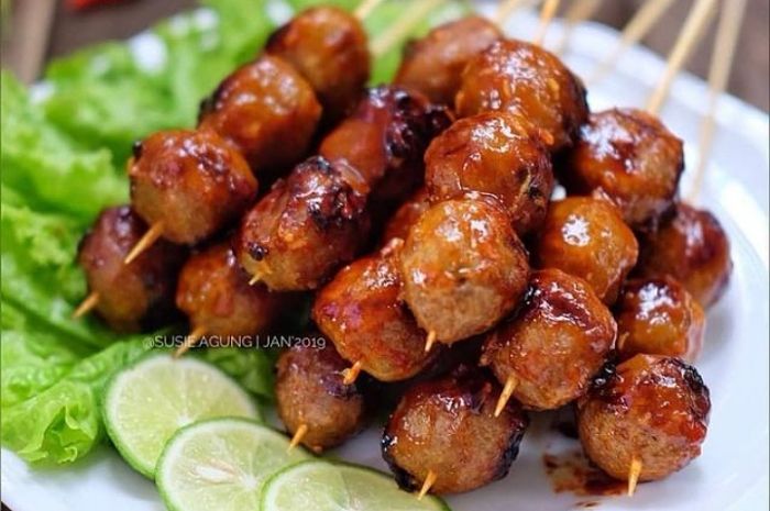 <p>Ket foto: resep membuat bakso bakar (foto/instagram/@susie.agung)</p>
