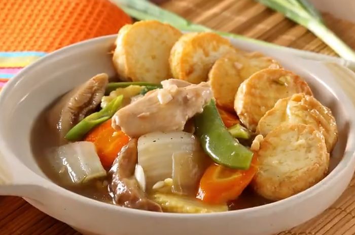 <p>Ket foto: resep membuat sapo tahu (foto/instagram/@sajiansedap) </p>
