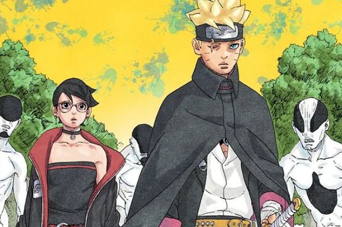 <p>Ket foto: Boruto menghadapi kekuatan dari Eida (foto/instagram/@daemon_eida)</p>
