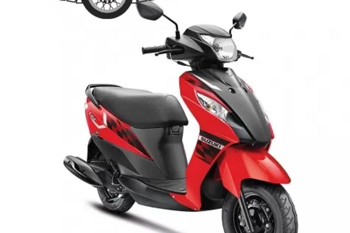 <p>Ket foto: spesifikasi dan harga motor Suzuki Let 110 2023 (Foto/Website/Motorcycle Valley) </p>
