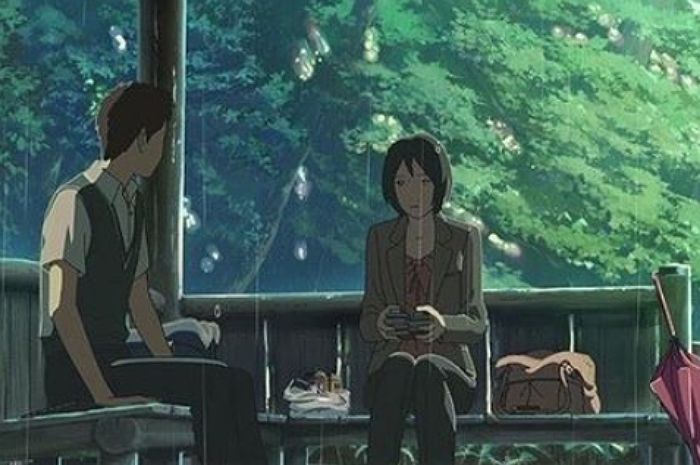 <p>Ket foto: sinopsis film anime The Garden of Words (foto/instagram/@xnime.vibes)</p>
