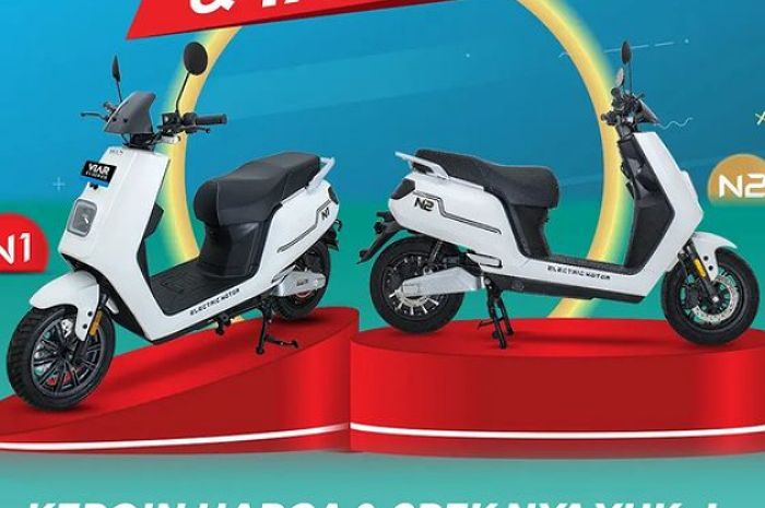 <p>Ket foto: perbandingan spesifikasi motor listrik Viar N1 dan Viar N2 (foto/instagram/@viarmotor.shop)</p>
