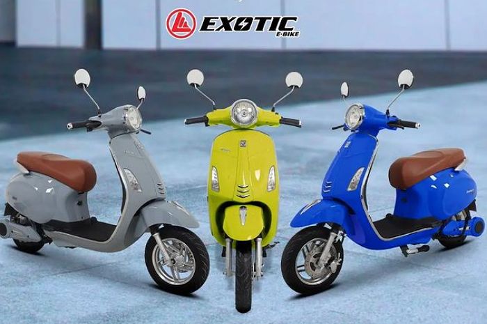 <p>Ket foto: keunggulan spesifikasi motor listrik Exotic Sprinter Prime (foto/instagram/@kayumasbike) </p>
