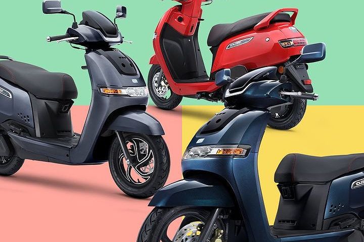 <p>Ket foto: keunggulan spesifikasi motor listrik TVS iQube Electric (foto/instagram/@tvsiqube) </p>
