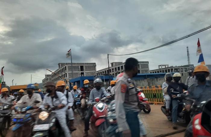 Buruknya Lingkungan Kerja, Pekerja Nikel Asal China Protes ke KOMNAS HAM