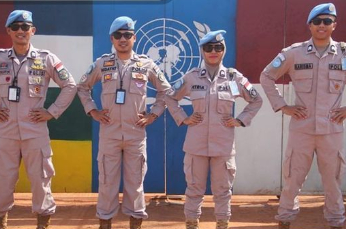 <p>Empat personel menjalankan misi perdamaian PBB di Afrika Tengah (Foto/ Instagram/@bidhumaspoldasulteng)</p>
