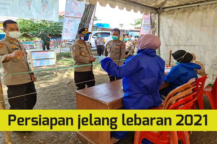 <p>Foto: Pos terpadu mudik lebaran.</p>
