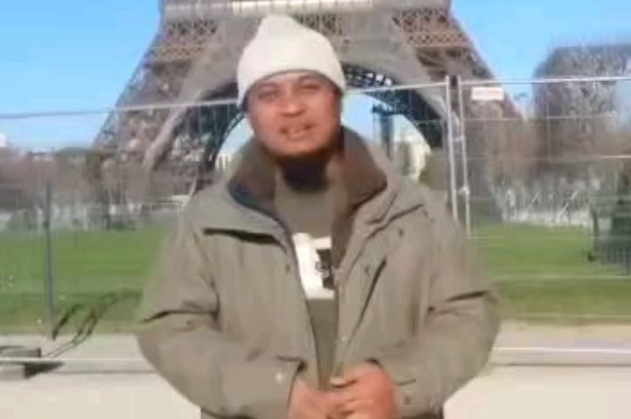 <p>Ket Foto: Potongan vidio Gubernur Sulawesi Selatan ke Paris (Foto/Instagram @infokejadian_makassar)</p>
