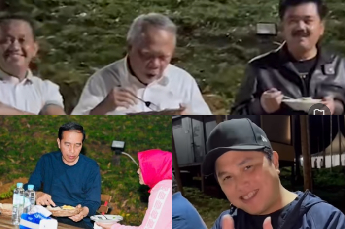 <p>Ket Foto: Presiden RI, Ibu Negara dan para Menteri saat berada di IKN (Foto/Instagram/@jokowi @erickthohir)</p>
