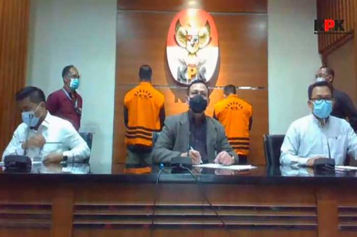 <p>Foto: Press Conference Virtual KPK di Jakarta, Minggu 6 Desember 2020.</p>
