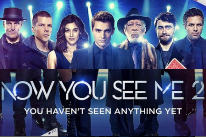 <p>Ket Foto: Aktor dan Aktris yang berperan dalam film Now You See Me 2 (Foto/Instagram/@midnight_movies)</p>
