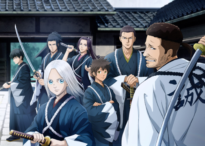 Ket Foto: Foto dari poster anime The Blue Wolves of Mibu yang epic dan keren (Foto/Twitter/AniTrendz)