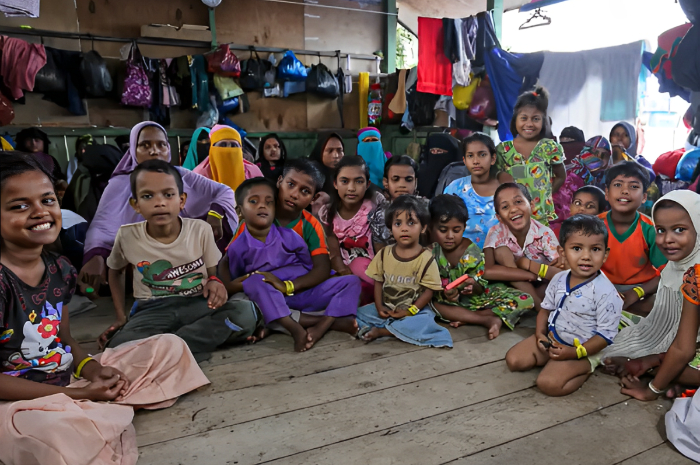 Ket. Foto : Komnas HAM Ungkap Telah Melakukan Koordinasi dengan Kemenkumham Terkait Pengungsi Rohingya (Foto/X/@UNHCRIndo)