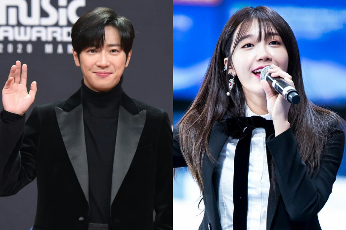 <p>Ket. Foto: Aktor Lee Sang Yeob dan Idol Aktris Jung Eun Ji (Foto/Pinterest)</p>
