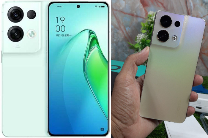 <p>Ket. Foto: Tampilan Hp Oppo Reno 8 di Iklan dan Tampilan Hp Oppo Reno 8 Asli, Desain dan Hasil Kamera Mewah (*/Wulandari)</p>
