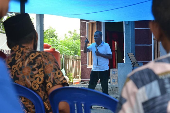<p>Kota Palu Segera Luncurkan Stimulan Bencana Tahap Tiga. Wali Kota Palu saat ramah tamah di Palu, Minggu 26 Juli 2020.</p>
